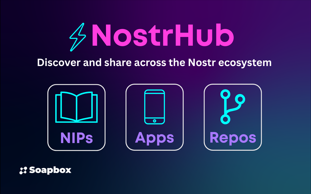 NostrHub: NIPs, Apps, and Repos on Nostr