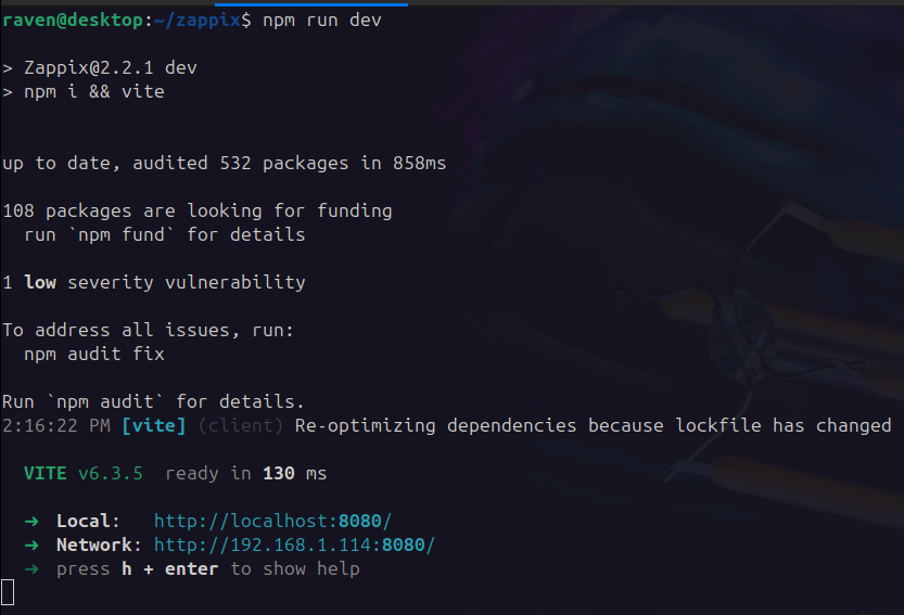 Local Development Server
