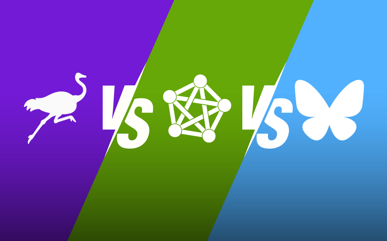 Nostr vs. Fediverse vs. Bluesky: A Comparison of Decentralized Social Protocols