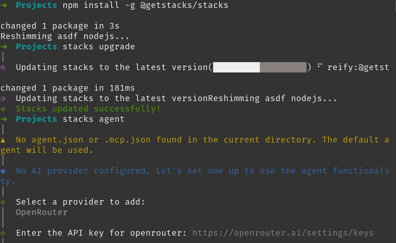 Stacks 1.0 Upgrade CLI