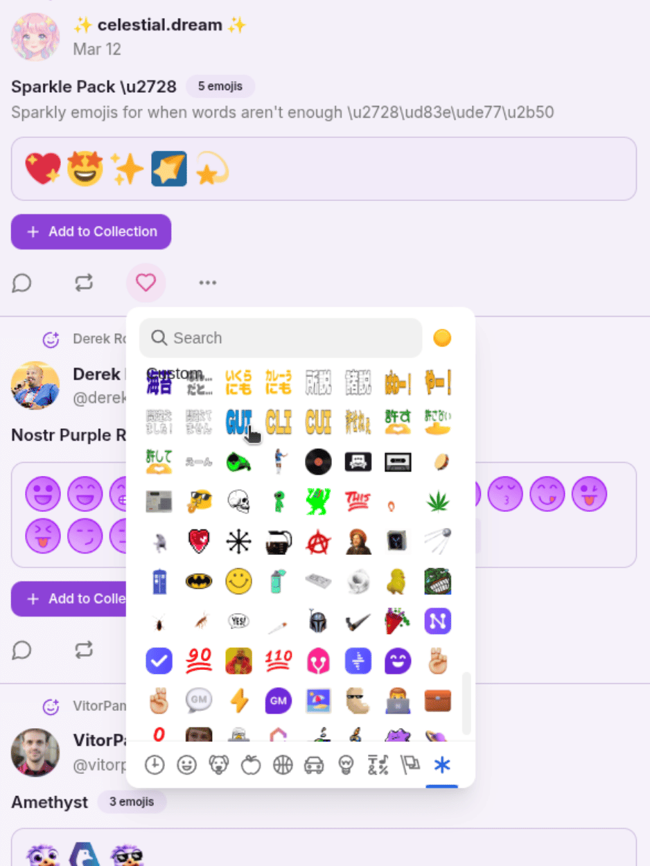 Emoji Packs in Ditto