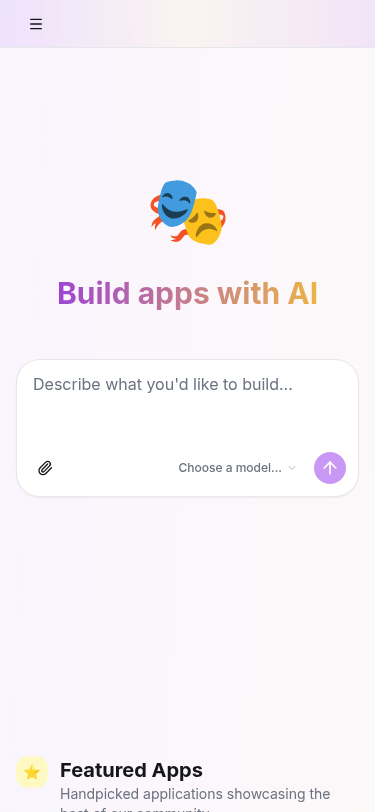 Shakespeare -- Build apps with AI