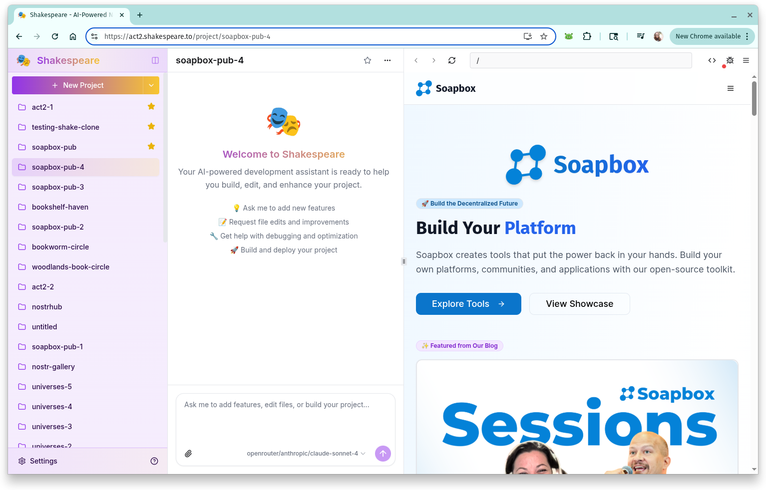 Edit with Shakespeare badge for easy project contribution